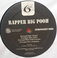 Rapper Big Pooh* : The Strongest Man (12")