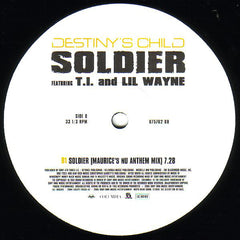 Destiny's Child Featuring T.I. And Lil Wayne : Soldier (12")