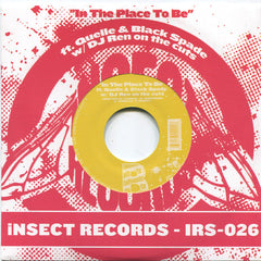I, Ced : Insanity / In The Place To Be (7", Blu)