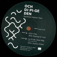 OCH, Den (2), DJ Pi-Ge : Stockholm Helsinki Tokyo (12")