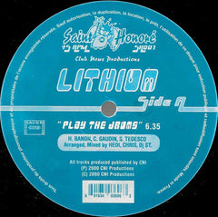 Lithium (2) : Play The Drums (12")