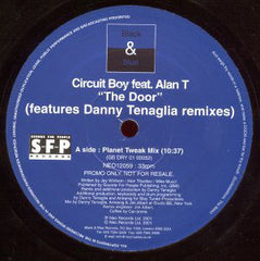 Circuit Boy Feat Alan T : The Door (12", Promo)
