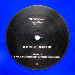 Norm Talley : Analog XTC (12", EP, Blu)