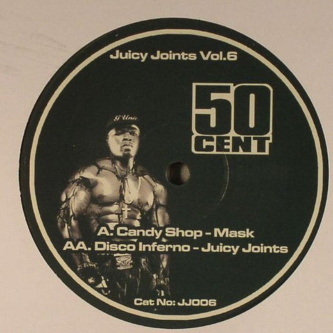50 Cent : Candy Shop / Disco Inferno (Remixes) (12", Unofficial)