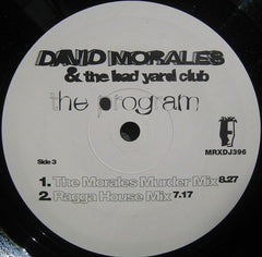 David Morales & The Bad Yard Club : The Program (2x12", Promo)