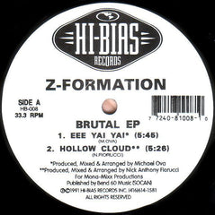 Z-Formation : Brutal EP (12", EP)