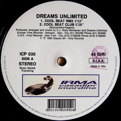 Dreams Unlimited : Cool Beat (12")