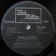 Undisputed Truth (2) : Down To Earth (LP, Album)