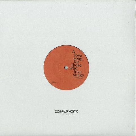 Kris Menace & Anthony Atcherley : A Love Song For Those Who Love Songs (12")