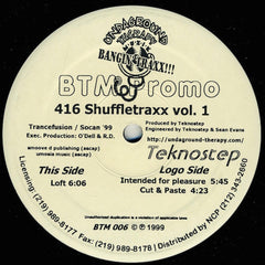 Teknostep : 416 Shuffletraxx Vol.1 (12", Promo)