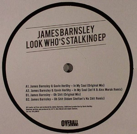 James Barnsley : Look Who's Stalking EP (12")