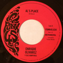 Enrique Olivarez Y Los Vampiros (3) : Communicate / Al's Place (7")
