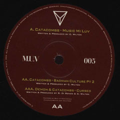 Catacombs (4) : Music Mi Luv / Badman Culture Pt 2 / Cursed (12")