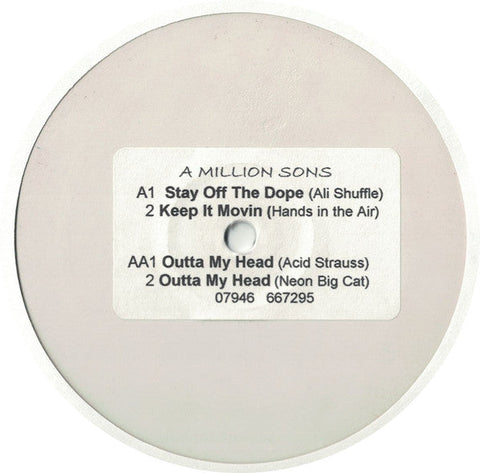 Amillionsons : Stay Off The Dope (12", W/Lbl)