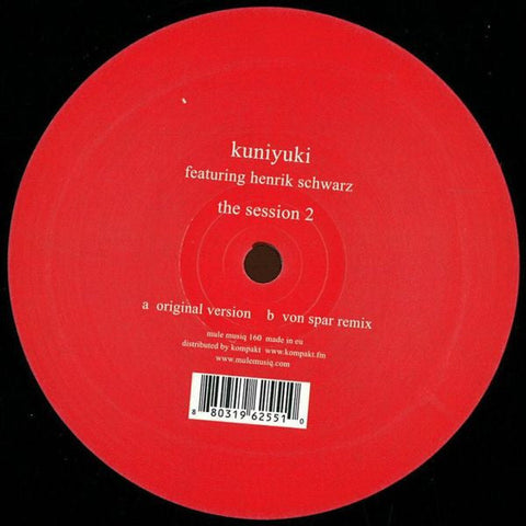 Kuniyuki Takahashi Feat. Henrik Schwarz : The Session 2 (12")