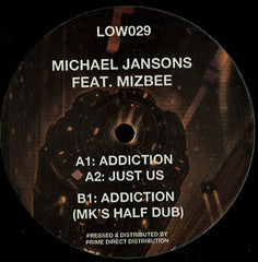 Michael Jansons Feat. Mizbee : Addiction (12")