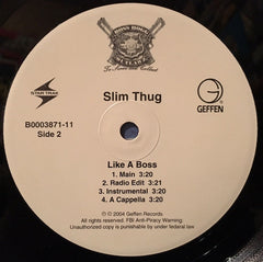 Slim Thug : Like A Boss (12")