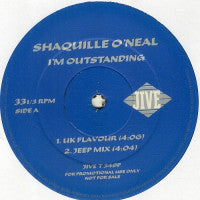 Shaquille O'Neal : I'm Outstanding (12", Promo)