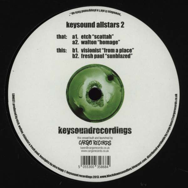 Various : Keysound Allstars Vol.2 (12", Comp)