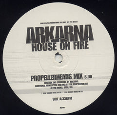 Arkarna : House On Fire (12", Promo)