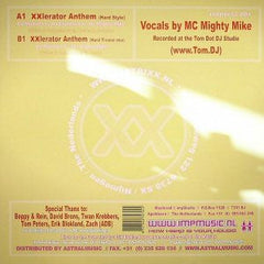 DJ Michael vs. Equinoxx Ft. MC Mighty Mike : XXlerator Anthem (12")