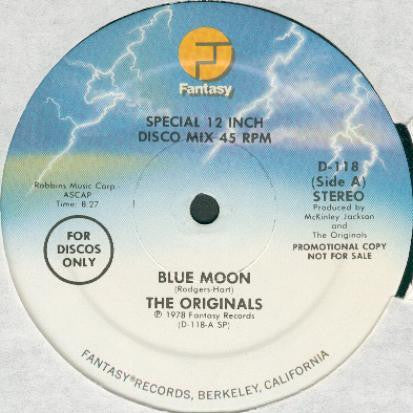 The Originals : Blue Moon (12", Promo)