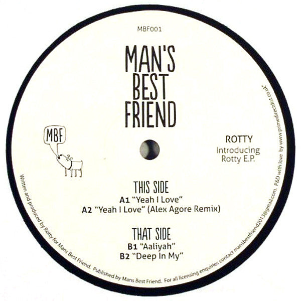 Rotty : Introducing Rotty E.P. (12", EP)