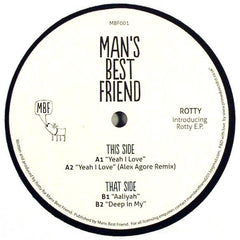 Rotty : Introducing Rotty E.P. (12", EP)