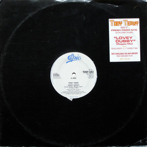 Tony Terry : Lovey Dovey (Reggae Mix) (12")