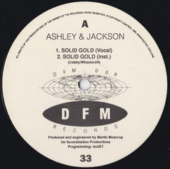 Ashley & Jackson : Solid Gold (12")
