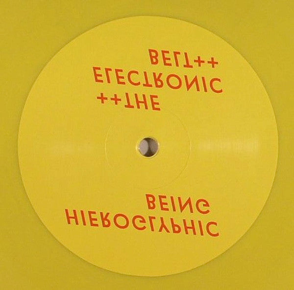 Hieroglyphic Being : The Electronic Belt (12", Ltd, Yel)