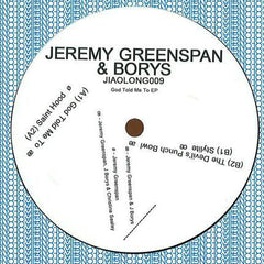 Jeremy Greenspan & Borys (6) : God Told Me To EP (12", EP)