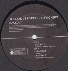 Lil' Louis Vs Hydrogen Rockers : Blackout (12")