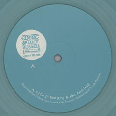 Quantic & Alice Russell With The Combo Bárbaro : I'd Cry / Here Again (7", Shape, Ltd, Tra)