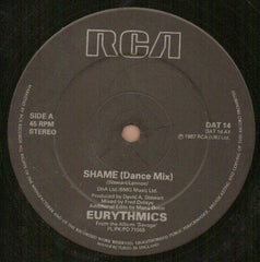 Eurythmics : Shame (12", Single)