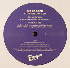 Sid LeRock : Foreign Love EP (12", EP)