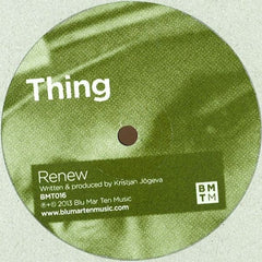 Thing (5) : Renew / Outer Lands (12")