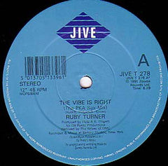 Ruby Turner : The Vibe Is Right (The PKA Remix) (12")