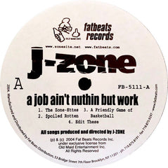 J-Zone : A Job Ain't Nuthin But Work (2xLP, Album)