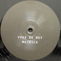 Yves De Mey : Metrics (12", EP)