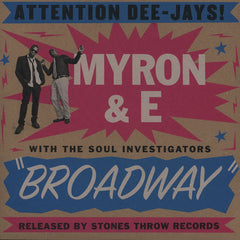 Myron And E With The Soul Investigators : Broadway (LP, Album)
