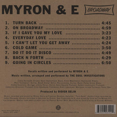 Myron And E With The Soul Investigators : Broadway (LP, Album)