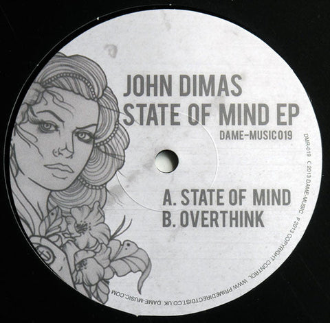 John Dimas : State Of Mind Ep (12")