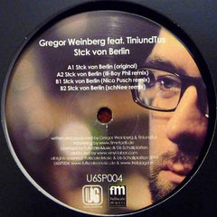 Gregor Weinberg feat. Tiniundtus : Stck Von Berlin (12")
