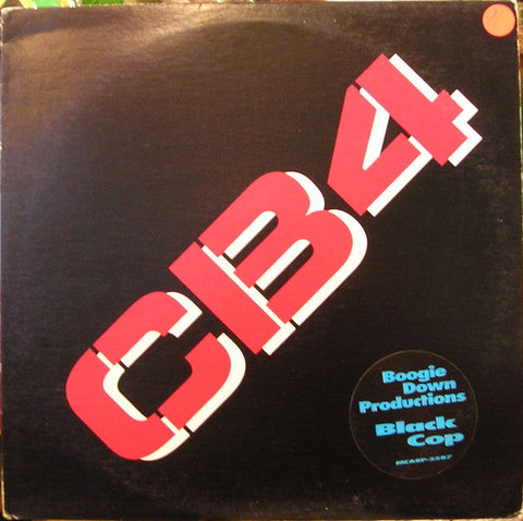 Boogie Down Productions : Black Cop (12", Promo)