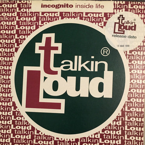 Incognito : Inside Life (12")