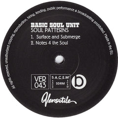 Basic Soul Unit : Soul Patterns EP (12", EP)