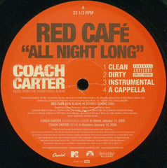 Red Cafe : All Night Long (12", Maxi, Promo)