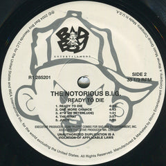 Notorious B.I.G. : Ready To Die (2xLP, Album, RE, 180)