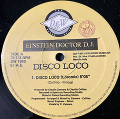 Einstein Doctor DJ : Disco Loco (12")